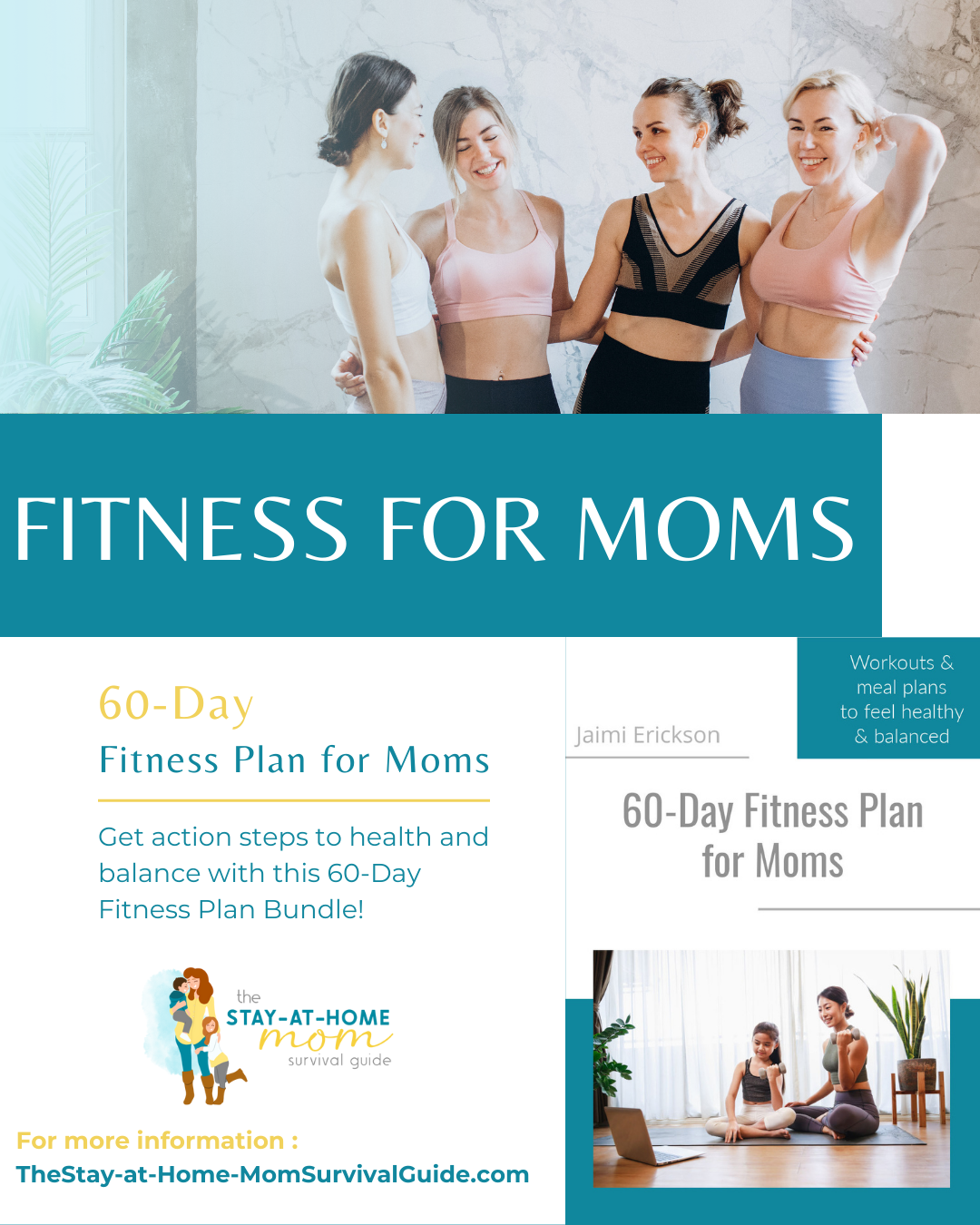 60-Day Fitness Plan for Moms Bundle